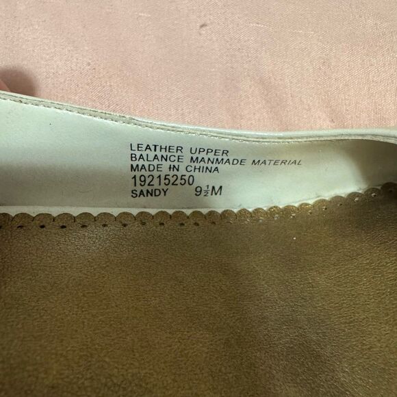 Nickels Vintage Dainty Bow Slingback Kitten Heels Sandy 9.5 - Picture 6 of 7